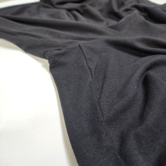 Eileen Fisher Womens System Viscose Jersey Easy Size Large Black Ankle Slouchy - Picture 6 of 12